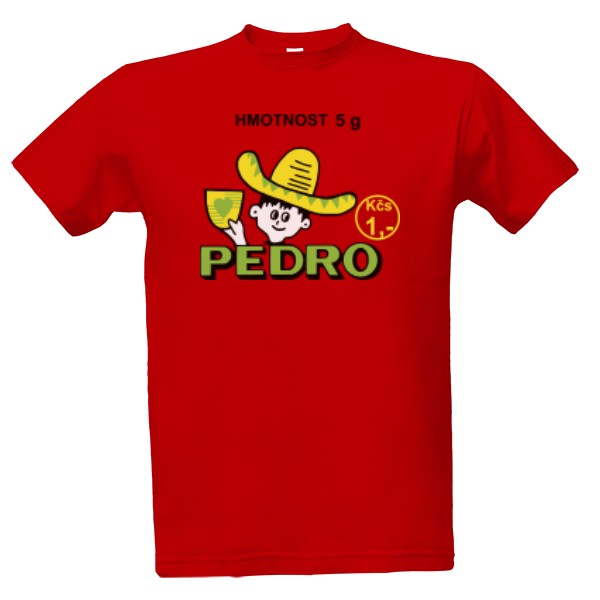 Tričko s potlačou Pedro